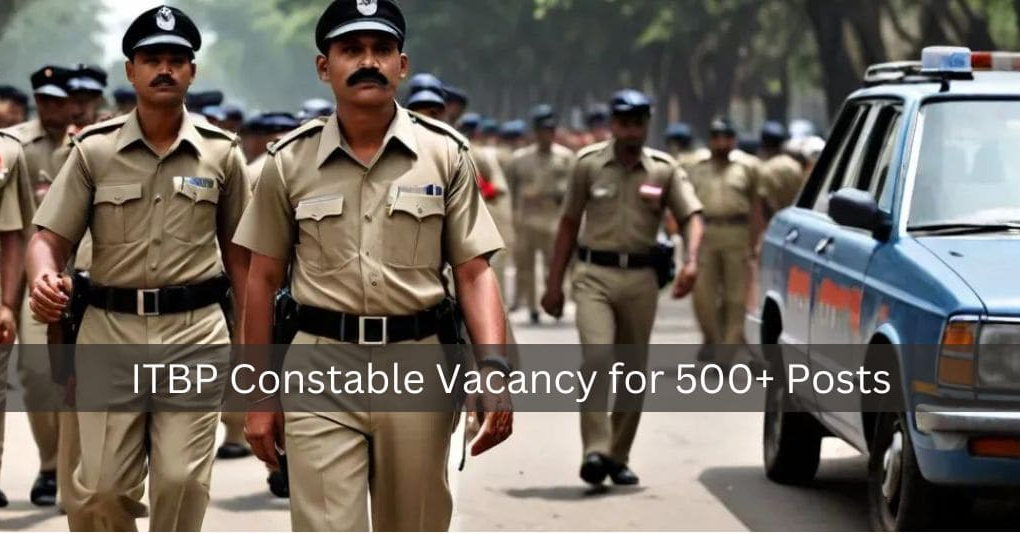 ITBP Constable Driver Recruitment 2024: Apply for 545 Posts